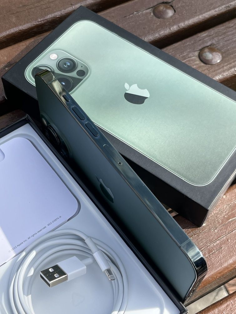 iPhone 13 pro max green 128 gb