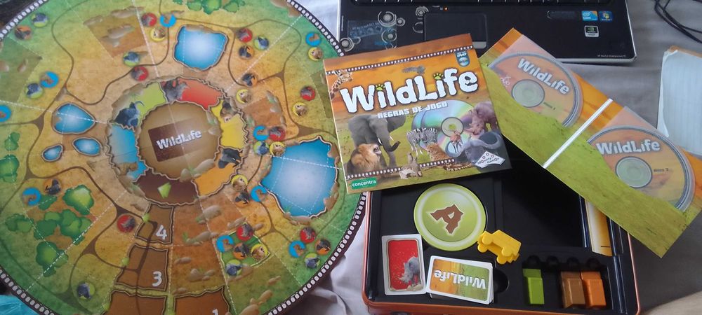 WildLife jogo de tabuleiro interativo da Concentra