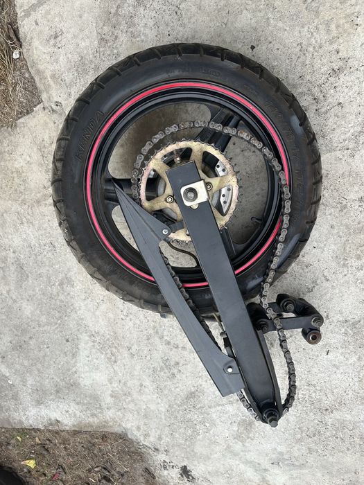 Диск задний колесо подвеска маятник в сборе суппорт демпфер комплект