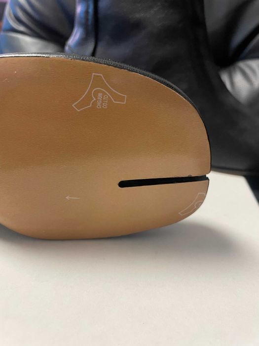 MM6 Maison Margiela  fashion rozciętym noskiem na wysokim obcasie R.38