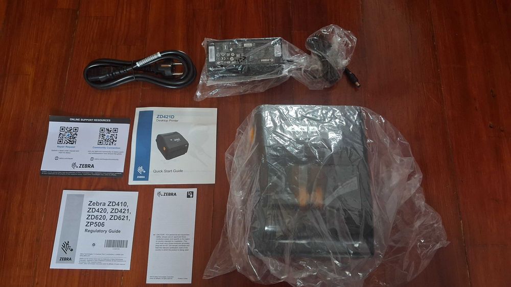 Nowa, nieużywana drukarka Zebra ZD421 - Komplet!