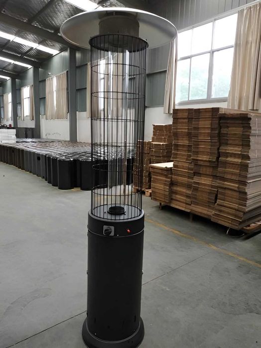 Вуличний газовий обігрівач уличный газовый обогреватель чорний