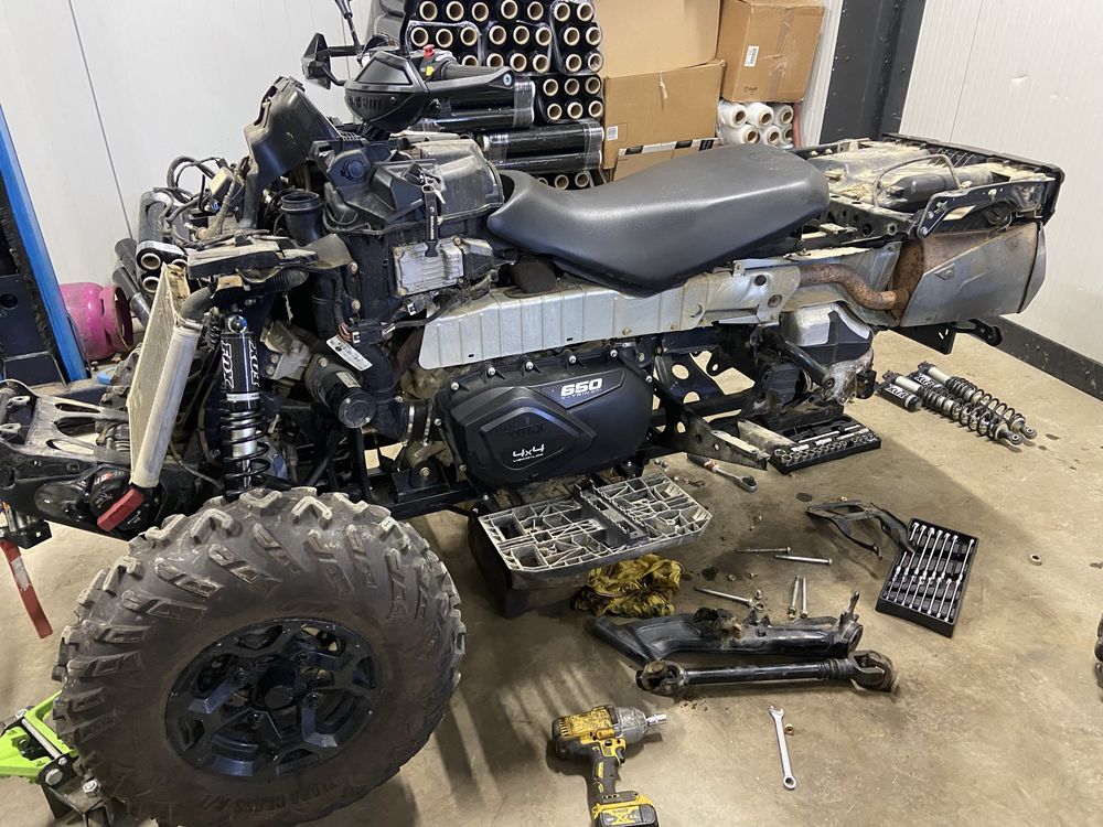 Wariator sprzęgło dyfer wspomaganie DPS can am outlander g2 1000 xtp