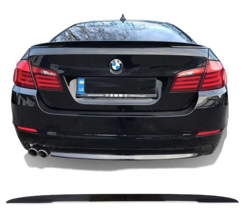 Spoiler aileron lip mala M Style preto brilhante vários modelos BMW