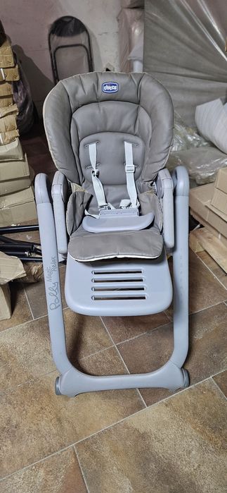 Стільчик для годування Chicco Polly Easy Grey Melange