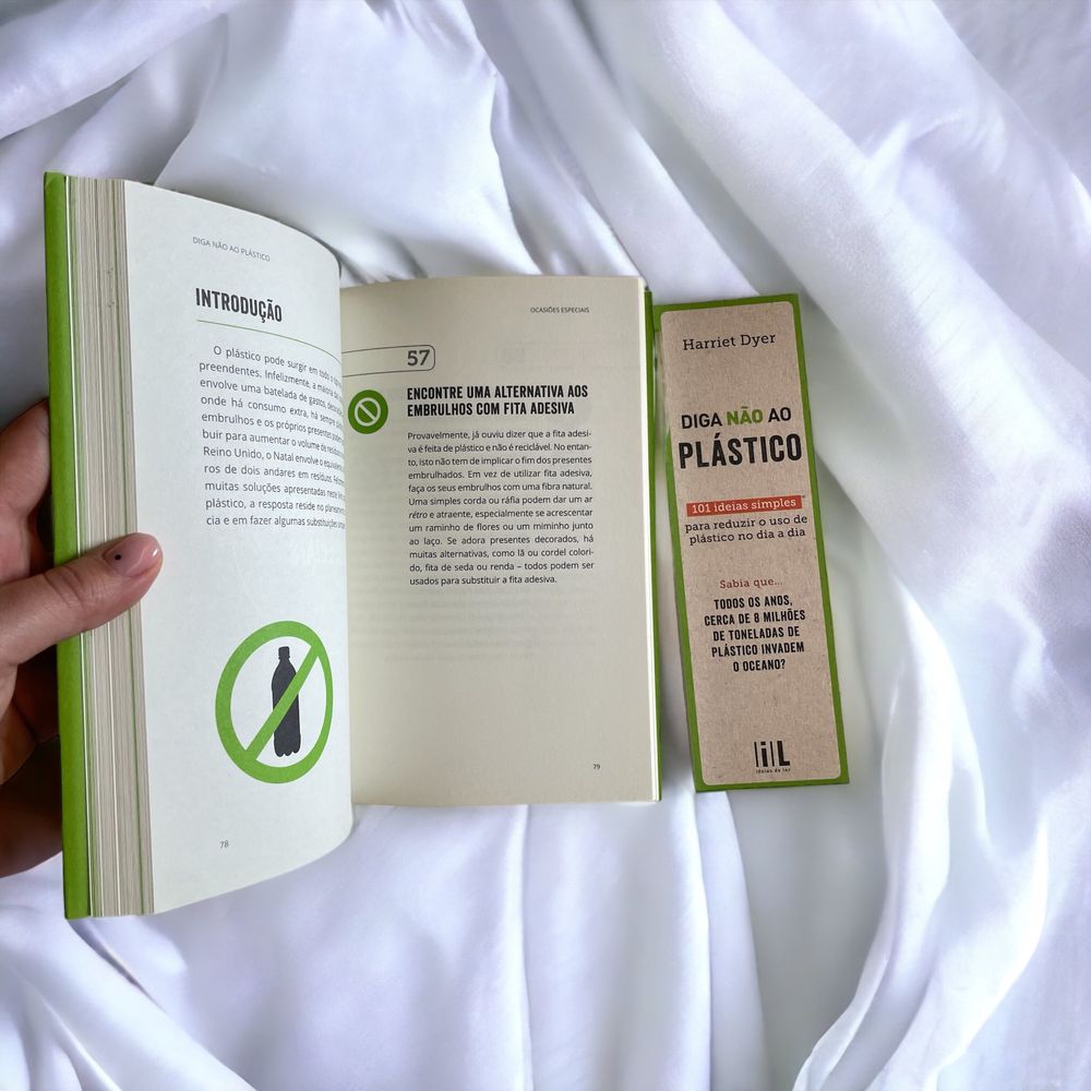 Livro Diga não ao plástico
