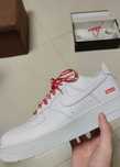 Nowe buty Nike Air_Force1_Supreme_Biały Moda R.45