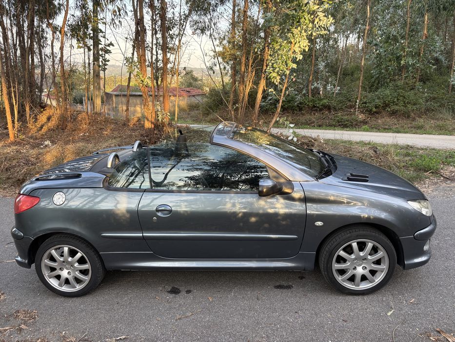 Peugeot 206 CC Cabrio 2005 – Excelente estado, pneus novos