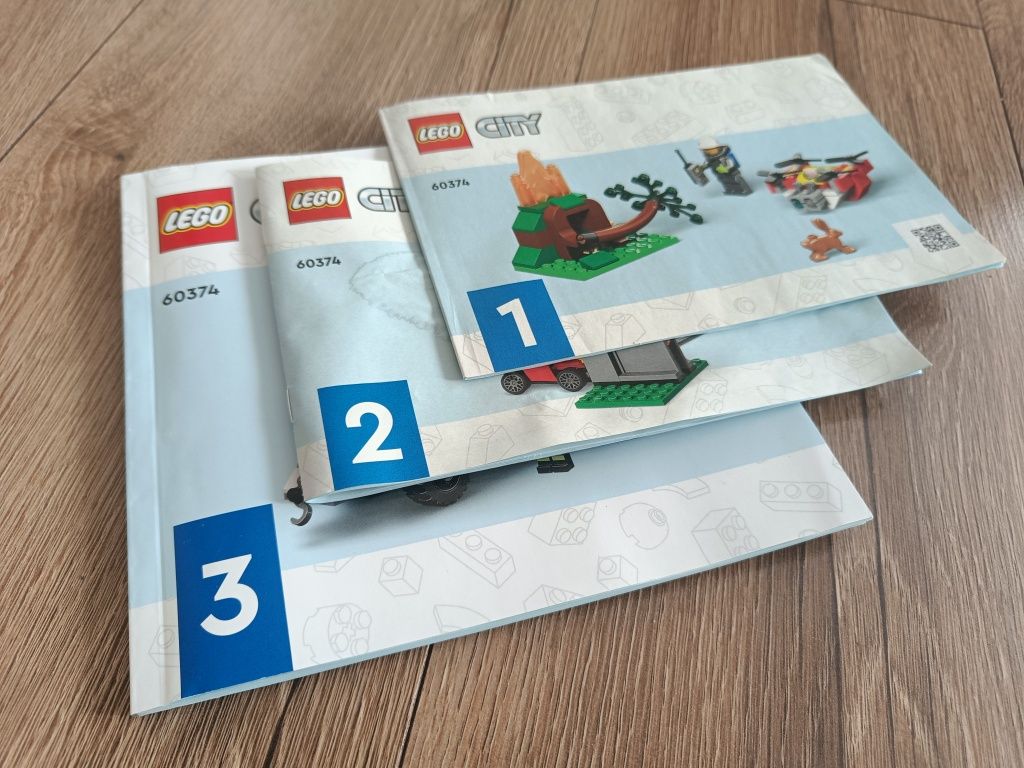 LEGO 60374 City Terenowy pojazd straży pożarnej instrukcje instrukcja