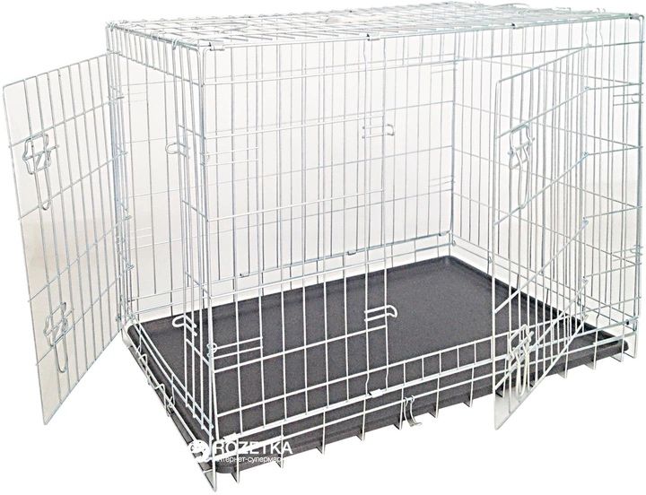 Клітка для собак, дві двері 116 х 77 х 86 см