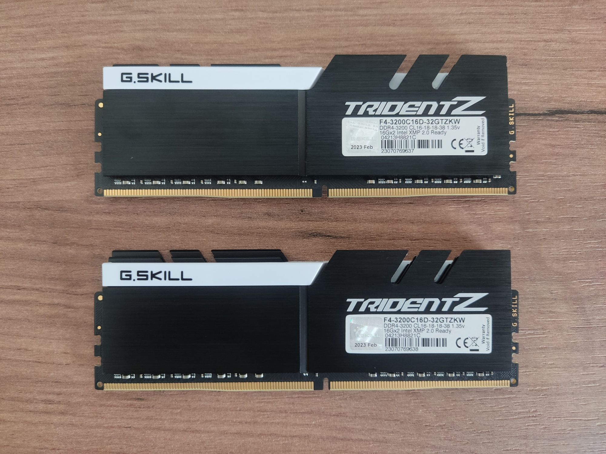 DDR4 G.SKILL Tridentz 32gb (2x16) 3200Mhz