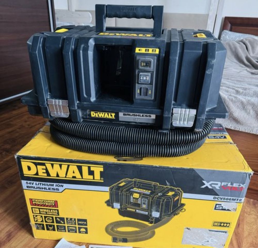 Odkurzacz przemysłowy DeWalt flexvolt 18/54V