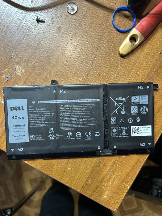 Батарея для ноутбуку Dell Туре JK6Y6