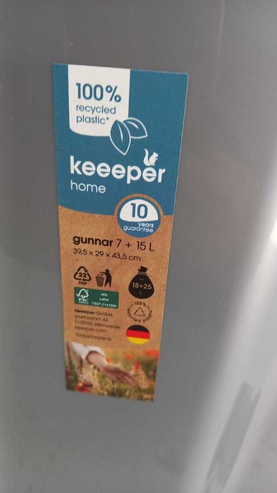 Kosz do segregacji śmieci keeeper