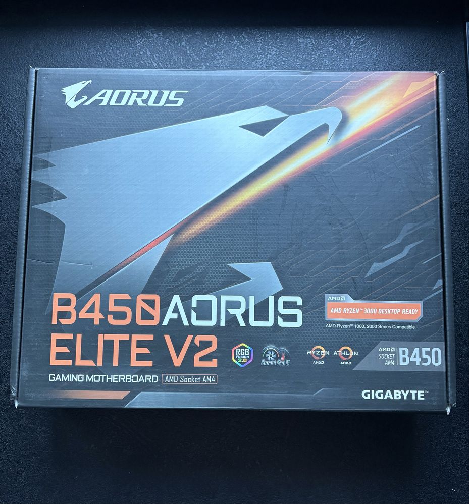 Zestaw procesor AMD Ryzen 7 3700x + płyta główna Aorus + Ram 16GB DDR4