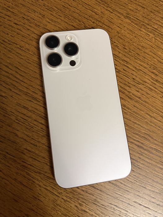 Iphone 15 Pro Max 256GB White titanium e-sim