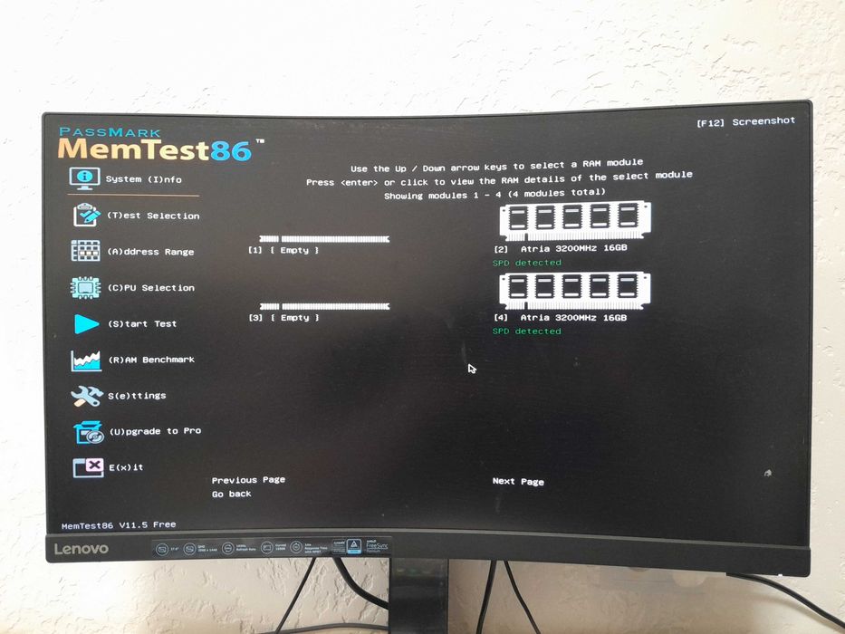 Оперативна пам'ять, Atria DDR4 32gb 3200 Mhz XMP, 2 x 16 gb + тести