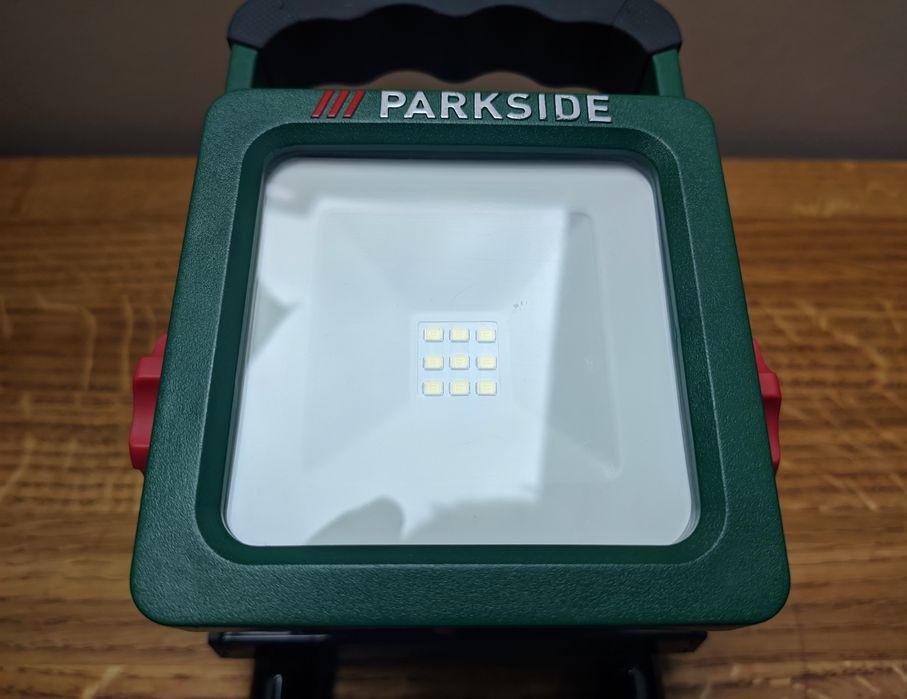 Parkside reflektor akumulatorowy, lampka warsztatowa 600lm, 6500K, 10W
