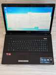 Asus A73T AMD A6 8GB RAM DYSK SSD napęd CD DVD Windows 7 bateria OK