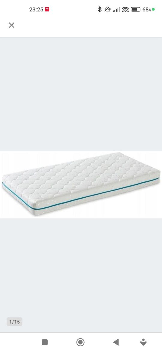 Fiki Miki Materac Lateks Pianka Kokos Prestige 120x60