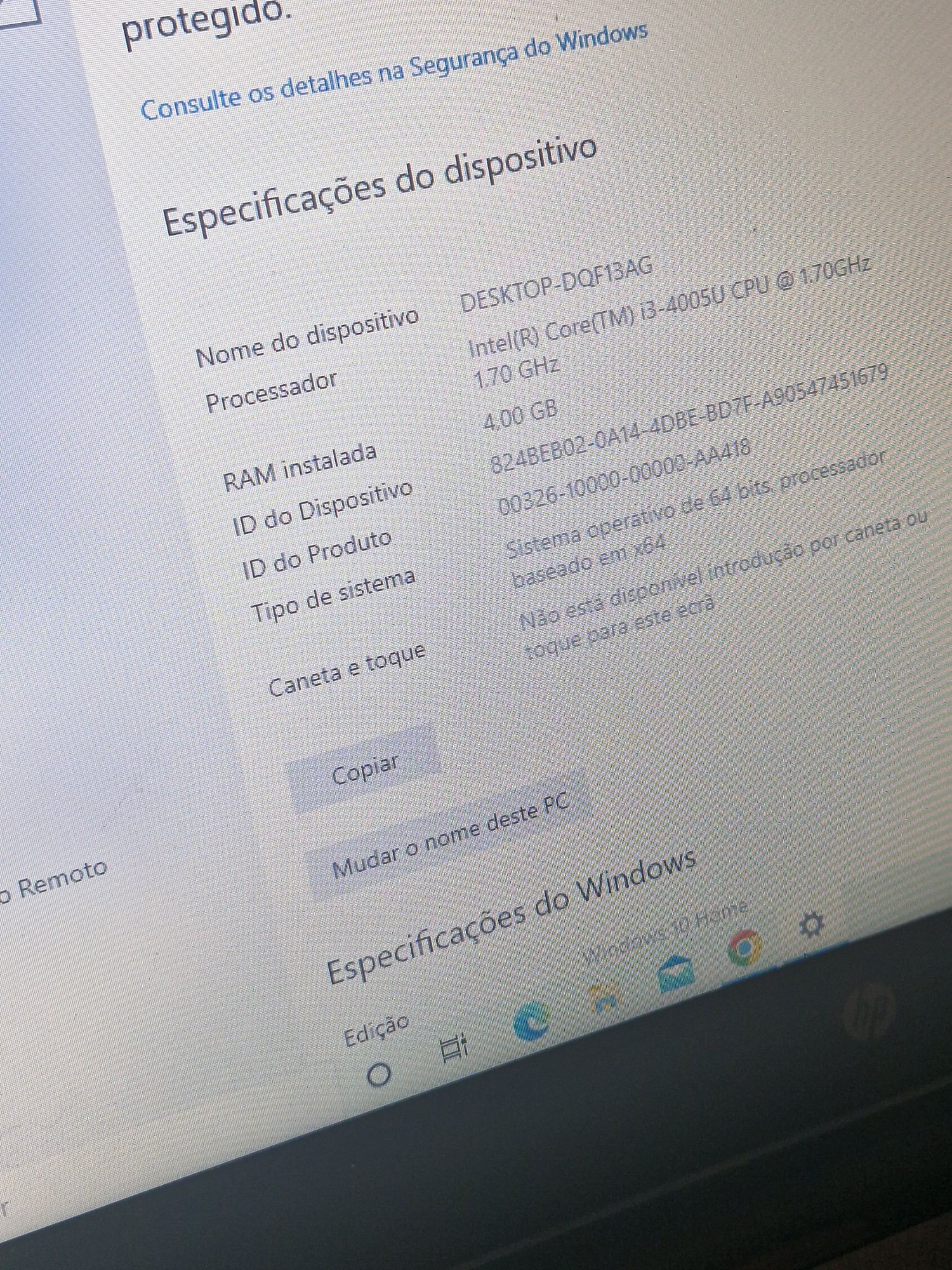 PC HP Intel Core i5 4GB RAM