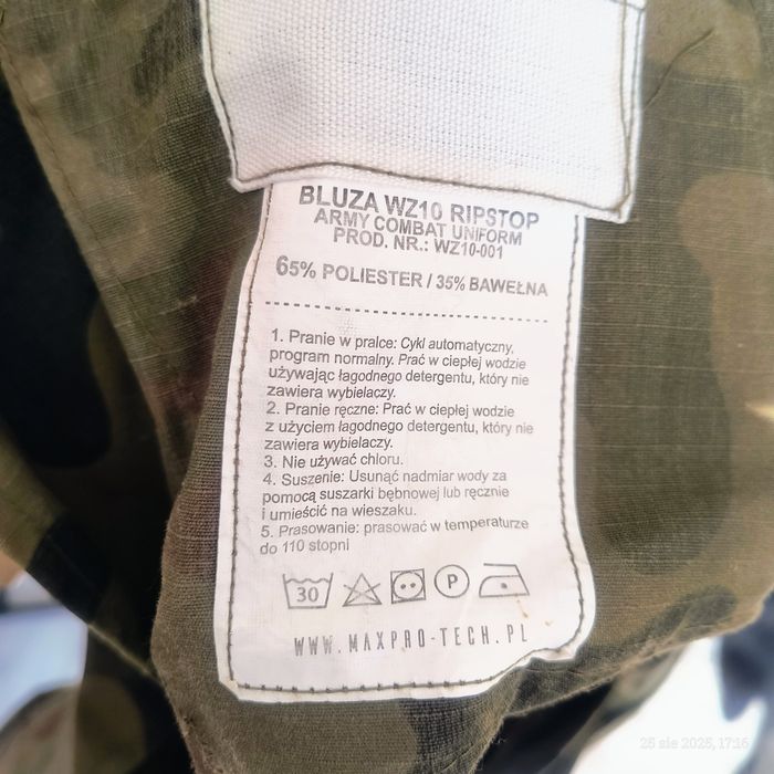 Kompletny mundur WZ10