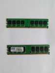 Kości ram 2x2 GB = 4 GB pamięci DDR2