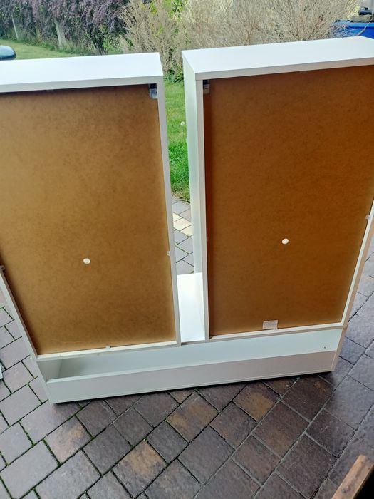 Meble IKEA biało czarne