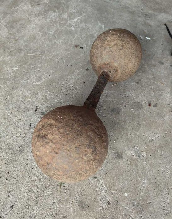 Bala Dupla Canhão Medieval RARO
