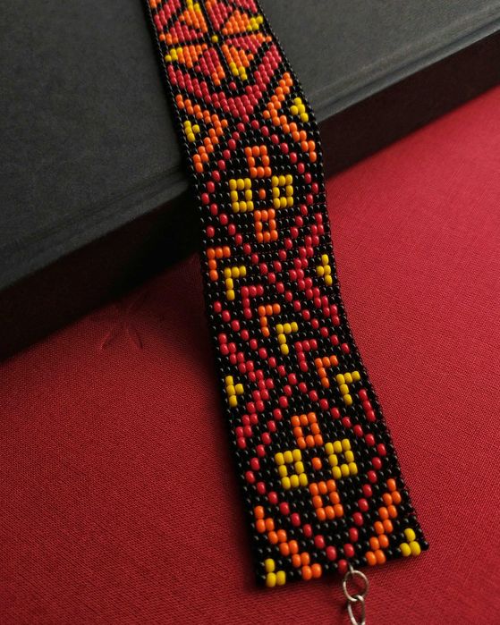 Ґердан з бісеру, традиційна українська прикраса