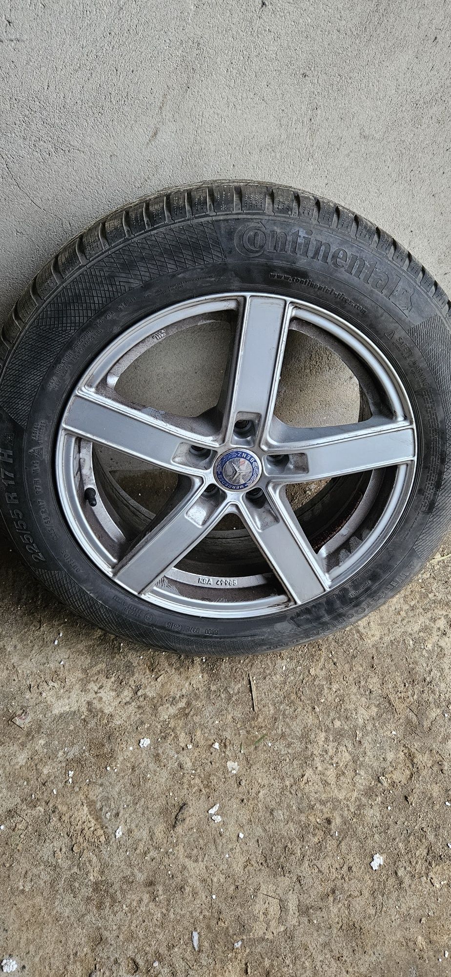 Koła 4x alufelgi mercedes 225/55/17 5x112 ET35