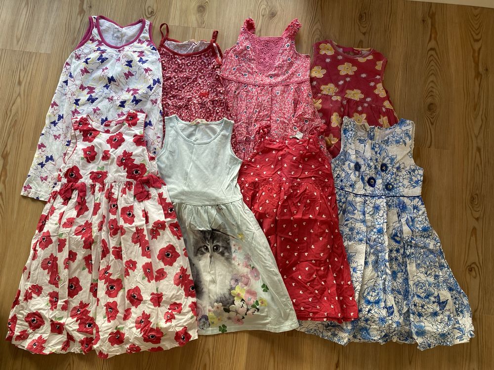 Lote roupas menina 6-7 anos verao 35 pecas