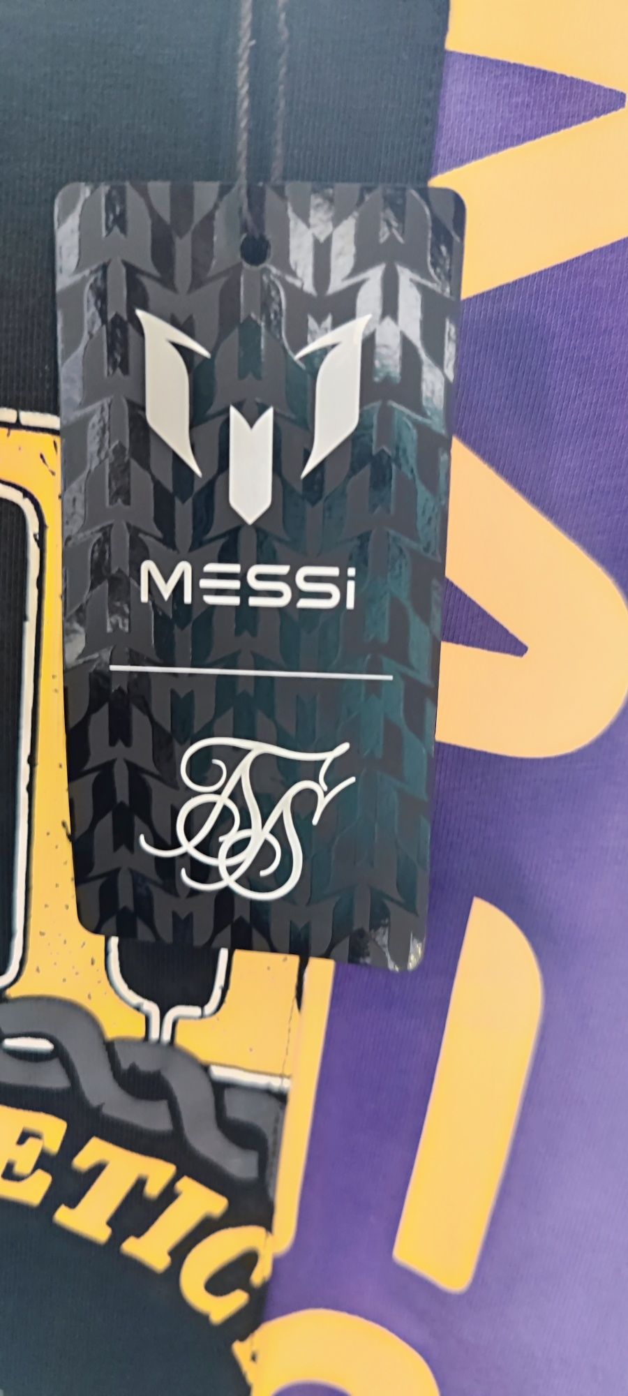 T-shirt Messi Roxa e preta