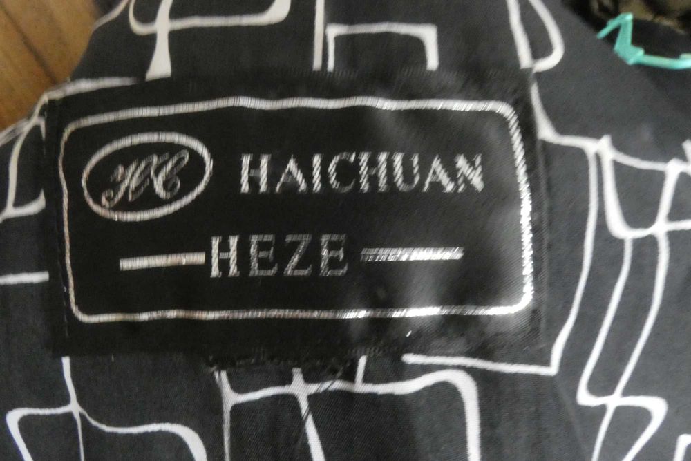 Haihuan Heze futro krótkie szare XXL