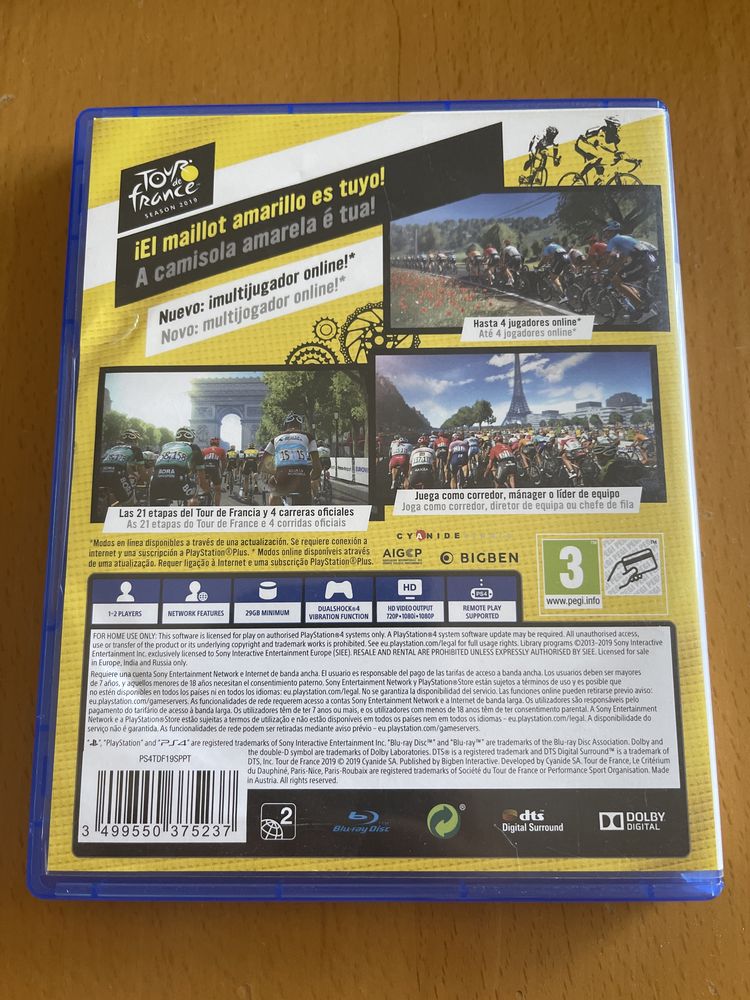 Tour de france season 19 ps4