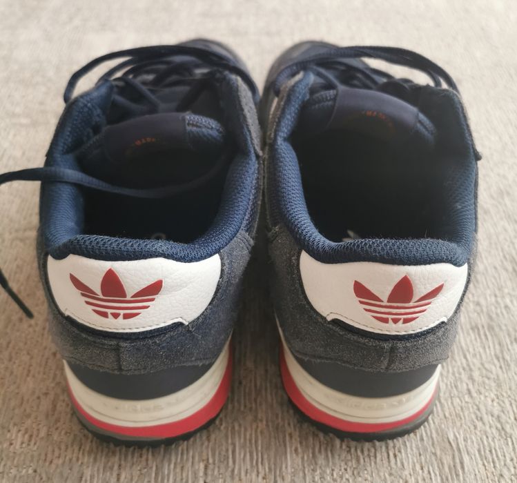 Sapatilhas Adidas ZX750 azuis T41  1/3
