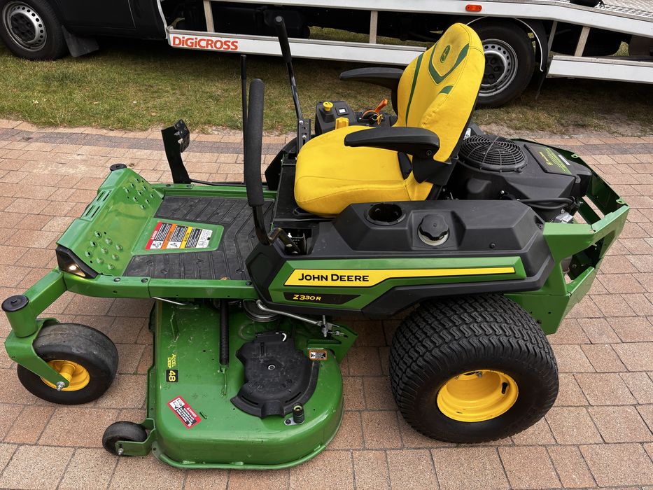 profesjonalny JOHN DEERE z330r zero turn traktorek kosiarka USA 23KM