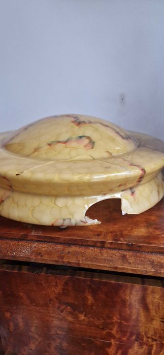 Ampla klosz marmurek plafon dekor antyk dekor design art deco