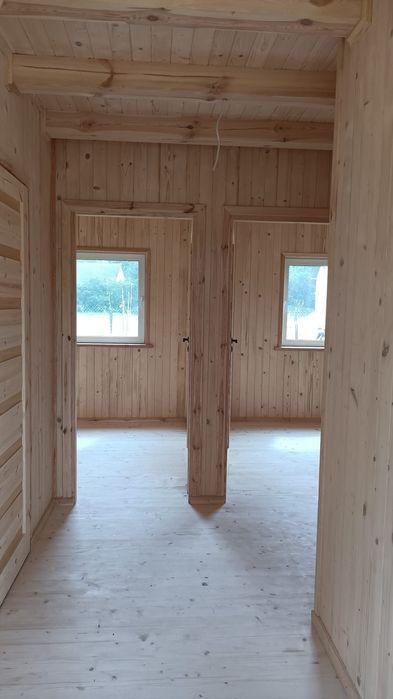 Domek całoroczny drewniany