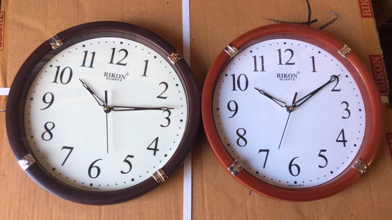 Часы круглые настенные с тихим механизмом хода. Варианты