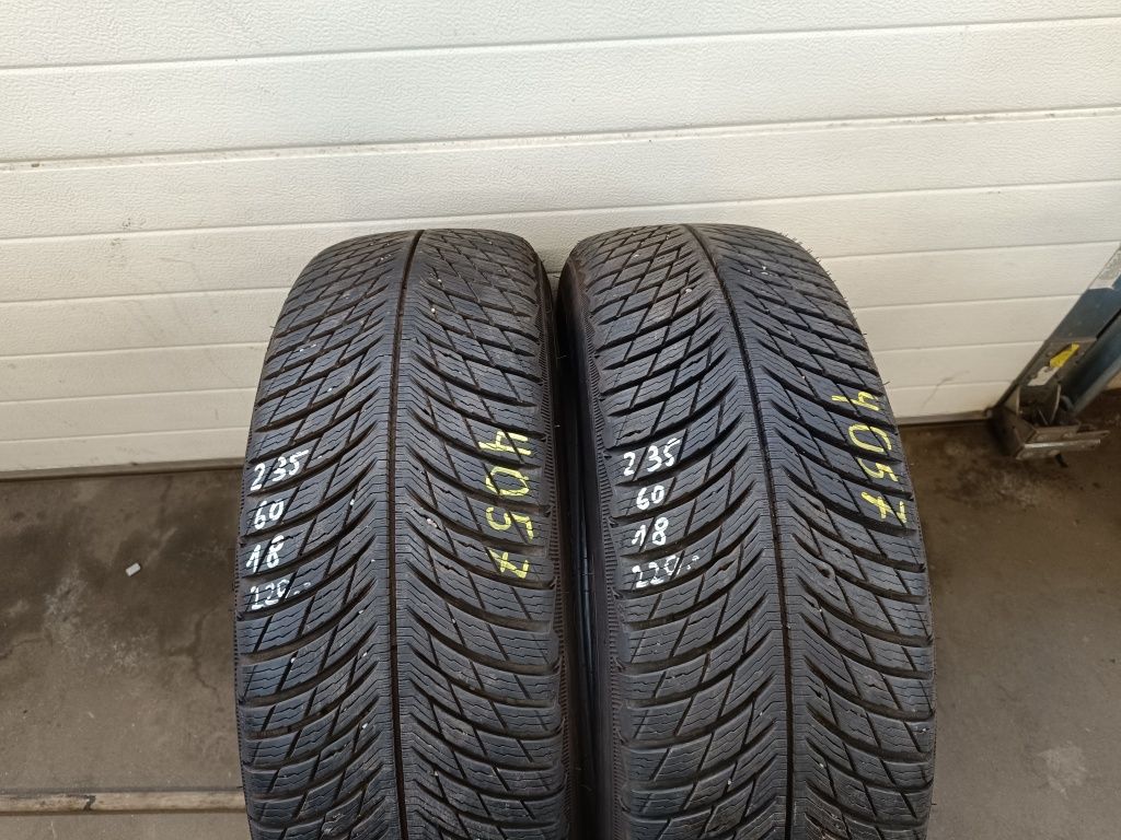 2x Michelin Alpine 235/60/18 107H