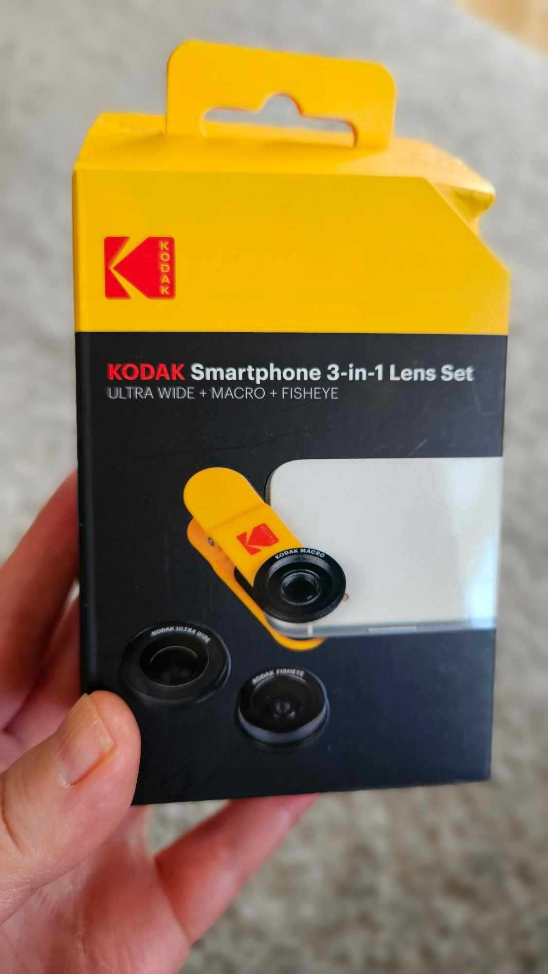 Zestaw obiektywów do Smartfonów firmy Kodak
