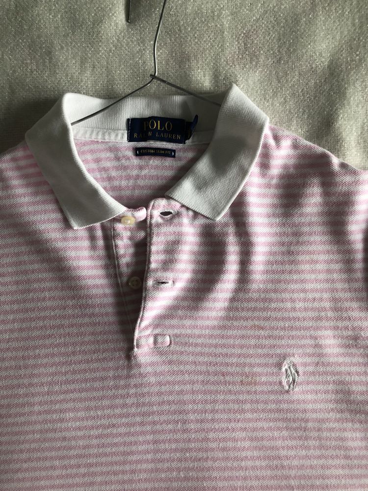 Koszulka polo ralph w paski