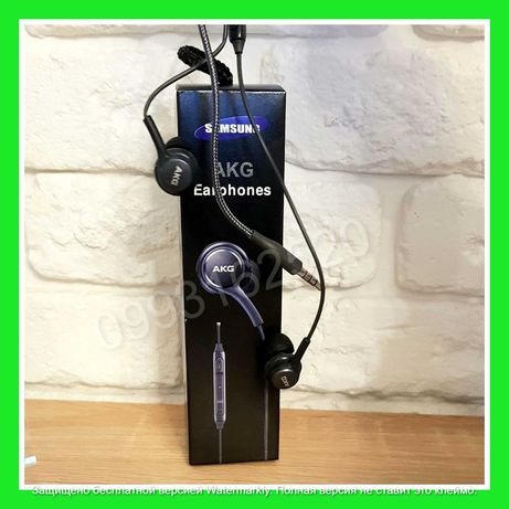 Проводные наушники Samsung AKG S10+ APK D100 вакуумные. Новые!