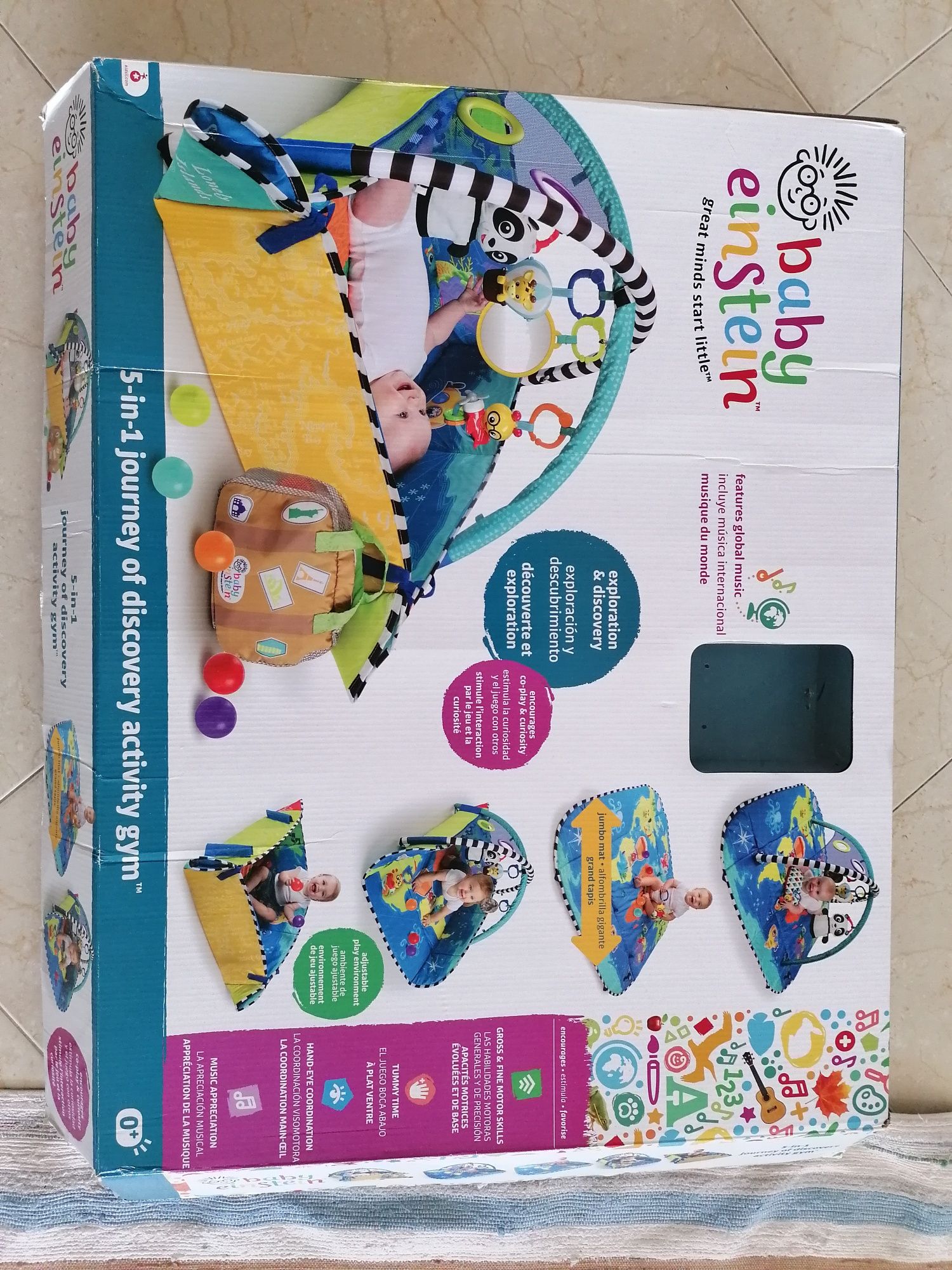 Ginásio "Activity gym" da Baby Einstein