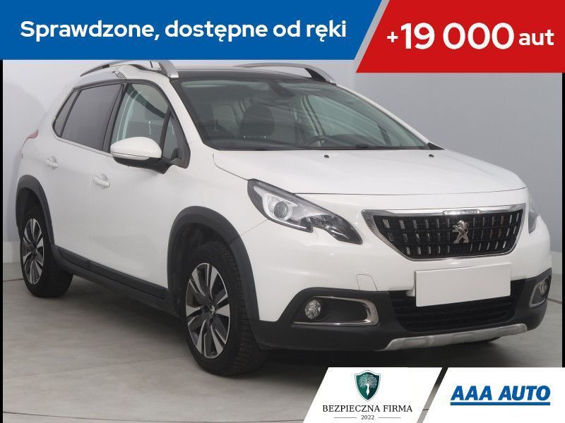 Peugeot 2008 1.2 PureTech Access , Salon Polska, Serwis ASO, Automat, Skóra, Navi,