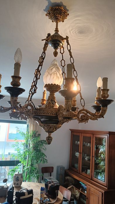 Candelabro candeeiro,estilo Império