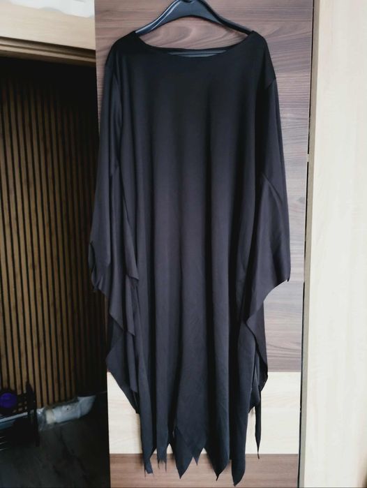 Strój przebranie peleryna ducha, upiora dla dziecka