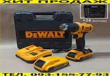 Шуруповерт DeWALT девольт с набором инструментов 24ед . Гарантия 12мес