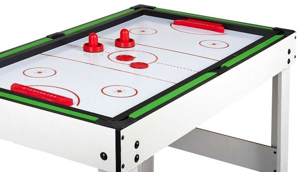 Stół 4w1 Piłkarżyki Pink Pong Bilard dla Dzieci